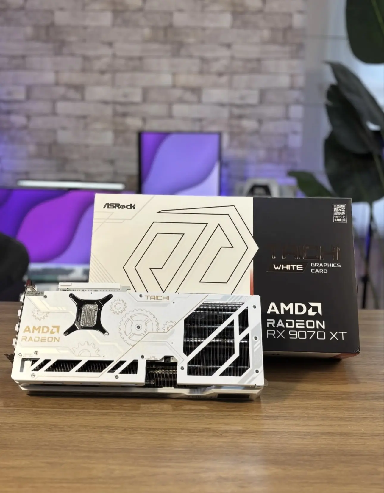 Brand new ASrock AMD Radeon RX 9070 XT graphics card