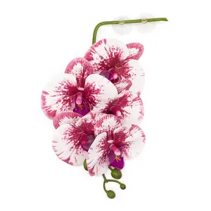 Orchid Reptile Decor - White - Realistic Artificial Hanging Orchid for Reptile Enclosures
