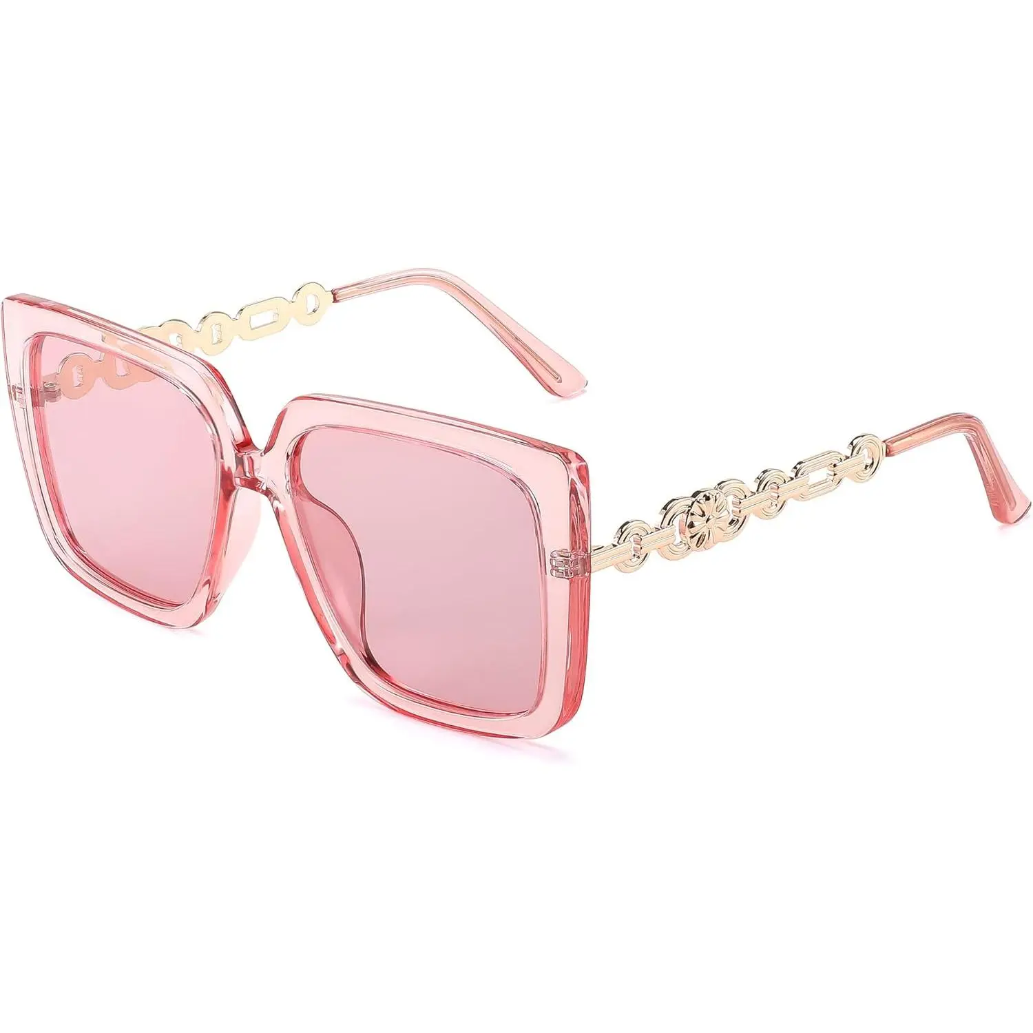 Clear Pink Frame Pink Lens