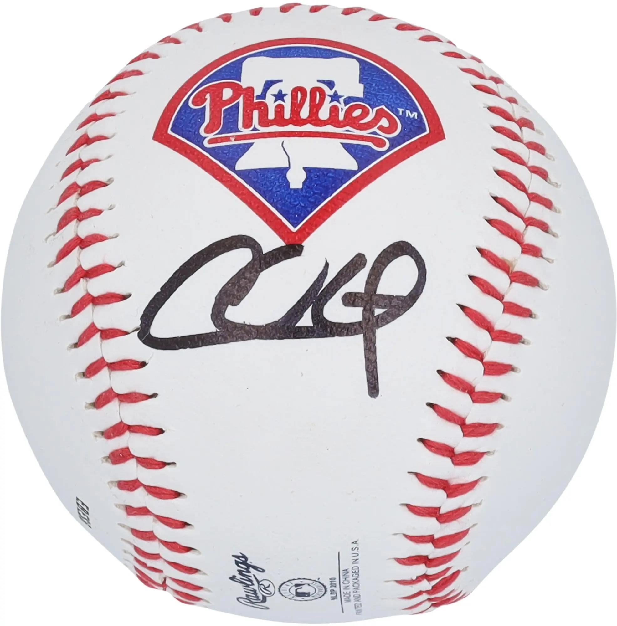 Chase Utley Philadelphia Phillies Autographed 2010 Logo Baseball - Fanatics Authentic Certified