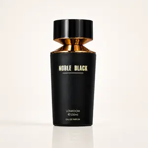 Noble Black Woody Perfume for Men, 100mL | Cedarwood, Citrus & Pepper Fresh Masculine Fragrance