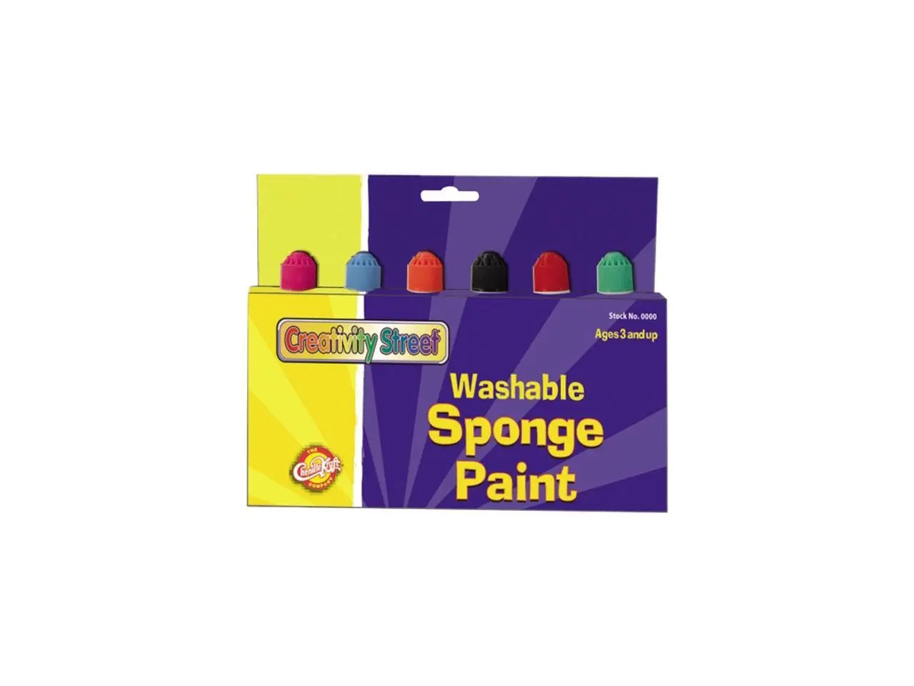 Chenille Kraft No-Spill Washable Sponge Paint Chenille Kraft No-Spill Washable Sponge Paint