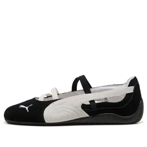(WMNS) PUMA Speedcat Ballet Suede 'Black White' 401287-06