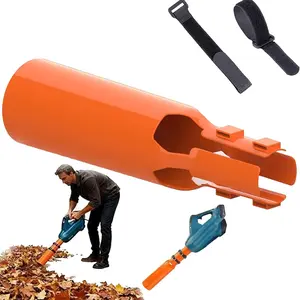 Leaf Blower Air Booster, Universal Leaf Blower Nozzle Accessory, Dual Flow Power for Faster Cleaning, Garden & Lawn Cleaner