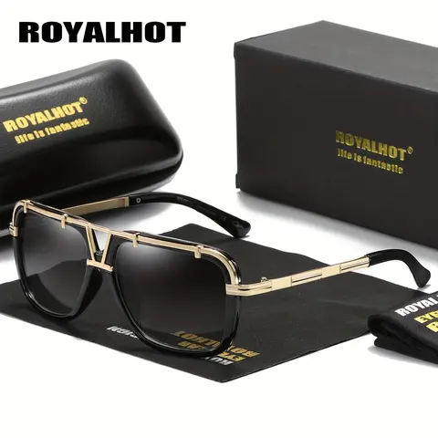 RoyalHot unisex classic oversized fishing outdoor driving sunglasses