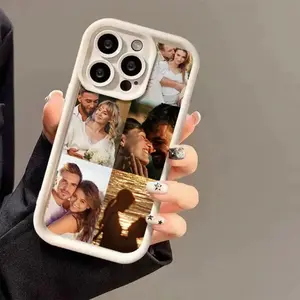 Couples’ personalized custom phone case with any photo; matte TPU soft edges—shockproof, drop-resistant, impact-resistant, wear-resistant, scratch-resistant; ultra-strong protective design; perfectly fits iPhone 11–17 models including Pro Max, XR, and XS.