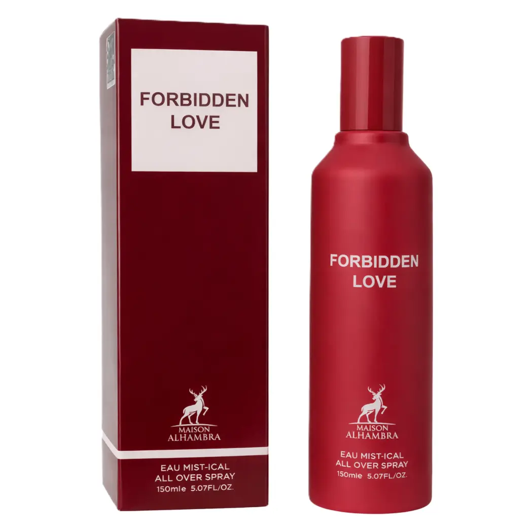 Maison Alhambra Forbidden Love for Unisex All Over Spray, 5.07 Ounce
