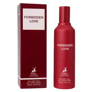 Maison Alhambra Forbidden Love for Unisex All Over Spray, 5.07 Ounce