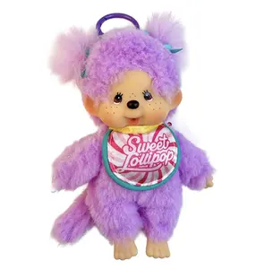 Monchhichi Sweet Lollipop Purple Plush Pendant