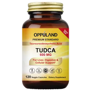 Oppuland TUDCA 600 MG for Liver Health Digestive & Cellular Support  Dietary Healthcare Vitamin Edible Supplement