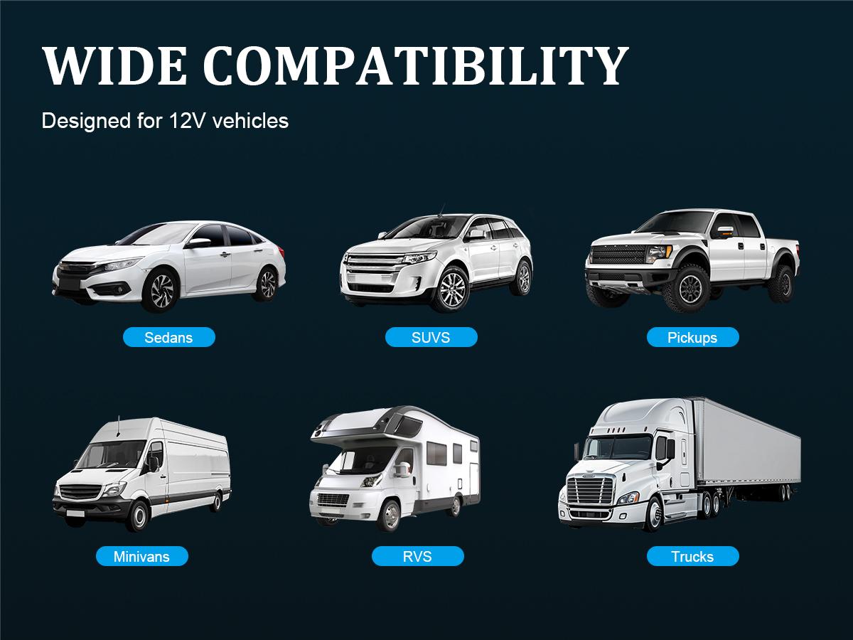 Backup Camera AHD 1080P Front Rear View Metal License Plate Camera with Night Vision, Waterproof Back up Camera for Cars/Truck/RV/Tractor/Semi-Trailers/Pickup