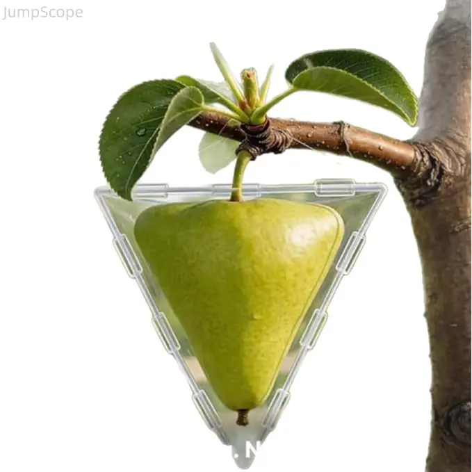 Transparent Fruit Growing Shaping Mold, Cube & Pyramid Shaped Plant Growth Forming Mold, Reusable Garden Tool for Unique Fruits Vegetables