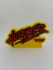 3D Print- Hulk Hogan "Hulkster" Logo