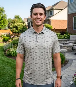 Performance Outdoor Polo – Deer & Retro Duck Camo, Masters 2026 Golf Polo