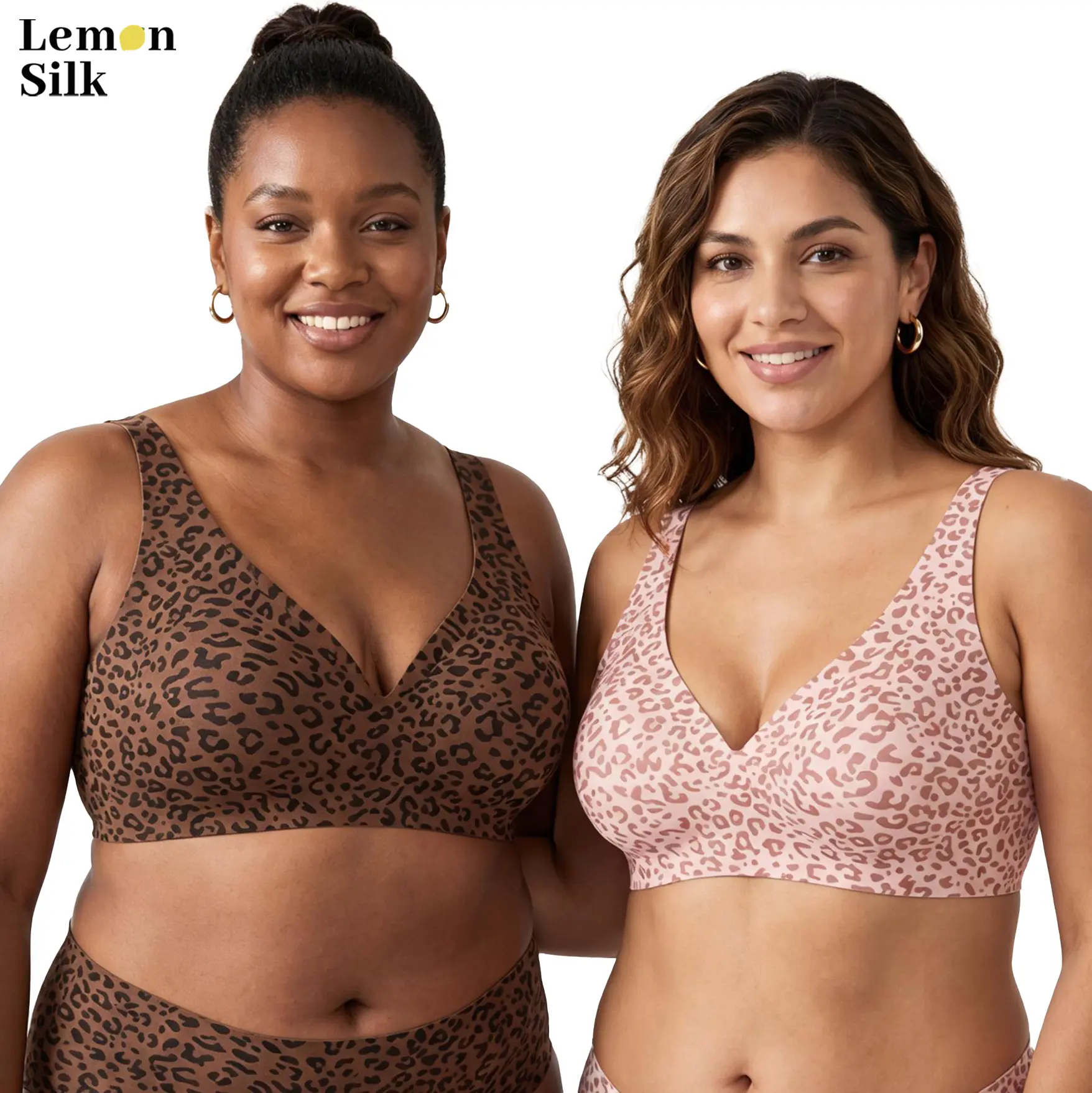 LemonSilk Women Jelly Bras Wirefree Full Coverage No Underwire Everyday Bras Comfortable Wireless Padded Tshirt Bra Plus Size