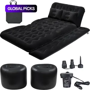 Portable Car Rear Seat Inflatable Bed, Car Sleeping Bed, 1 Set Inflatable Car Air Mattress with Accessories, Comfortable Travel Bedding Solution for Road Trip & Outdoor Adventure, Camping Supplies #TOP PICKS