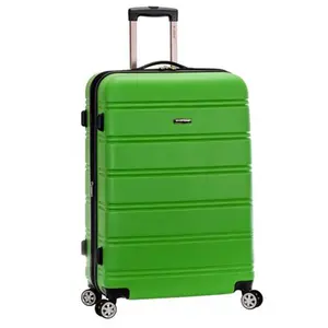 Rockland  28 in. Expandable ABS Dual Wheel Spinner Luggage - Green