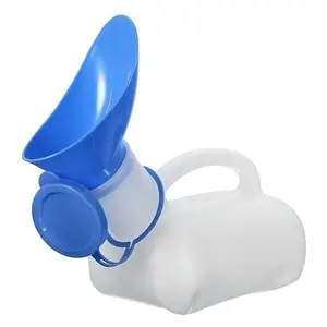 Portable Abs Material Toilet for Travel Camping Outdoor Activities, 33.81 Ounce Unisex Portable Toilet, Ideal for Men and Women, Camping Gear, Camping Accessories, Hygienic Camping Toilet