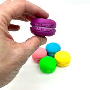 Macaron Cookie Fidget Clicker - Colorful Macarons for Fun and Engagement