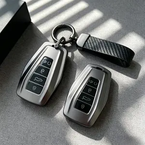 Geely Emblem Coolray Emgrand GT GS S Manjaro Atlas for Pro Okavango Tugella, for Proton S70 X50 X70, Luxury Car Interior Accessories for Men, Durable Hard TPU Key Shell, Drop-Proof Dust-Proof Key