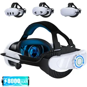 ESYWEN Suitable for Quest 2/Quest 3/3S VR host enhanced headset, VR Headset Accessories Strap Enhanced Support&Comfort&Reduce Pressure