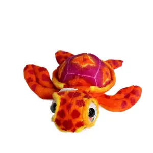 Little turtle plush toy, big-eyed turtle doll, sea turtle pillow, cushion, backrest, gift for children and girlfriends