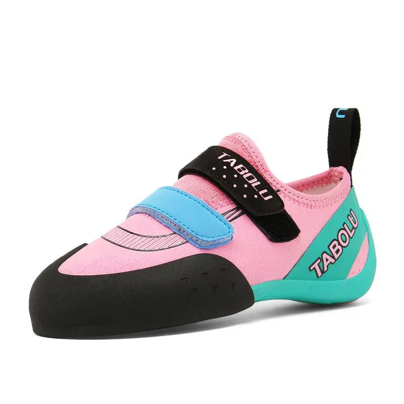Climbing shoes for professional indoor training, men's and women's bouldering shoes, breathable for beginners, non-slip rock shoes, outdoor wholesale Active
