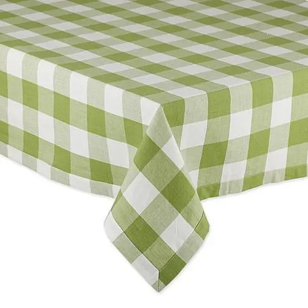 Design Imports Buffalo Check Tablecloth - 52" x 52" Design Imports Buffalo Check Tablecloth - 52" x 52"