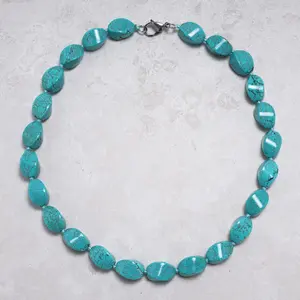 Howlite Turquoise Necklace