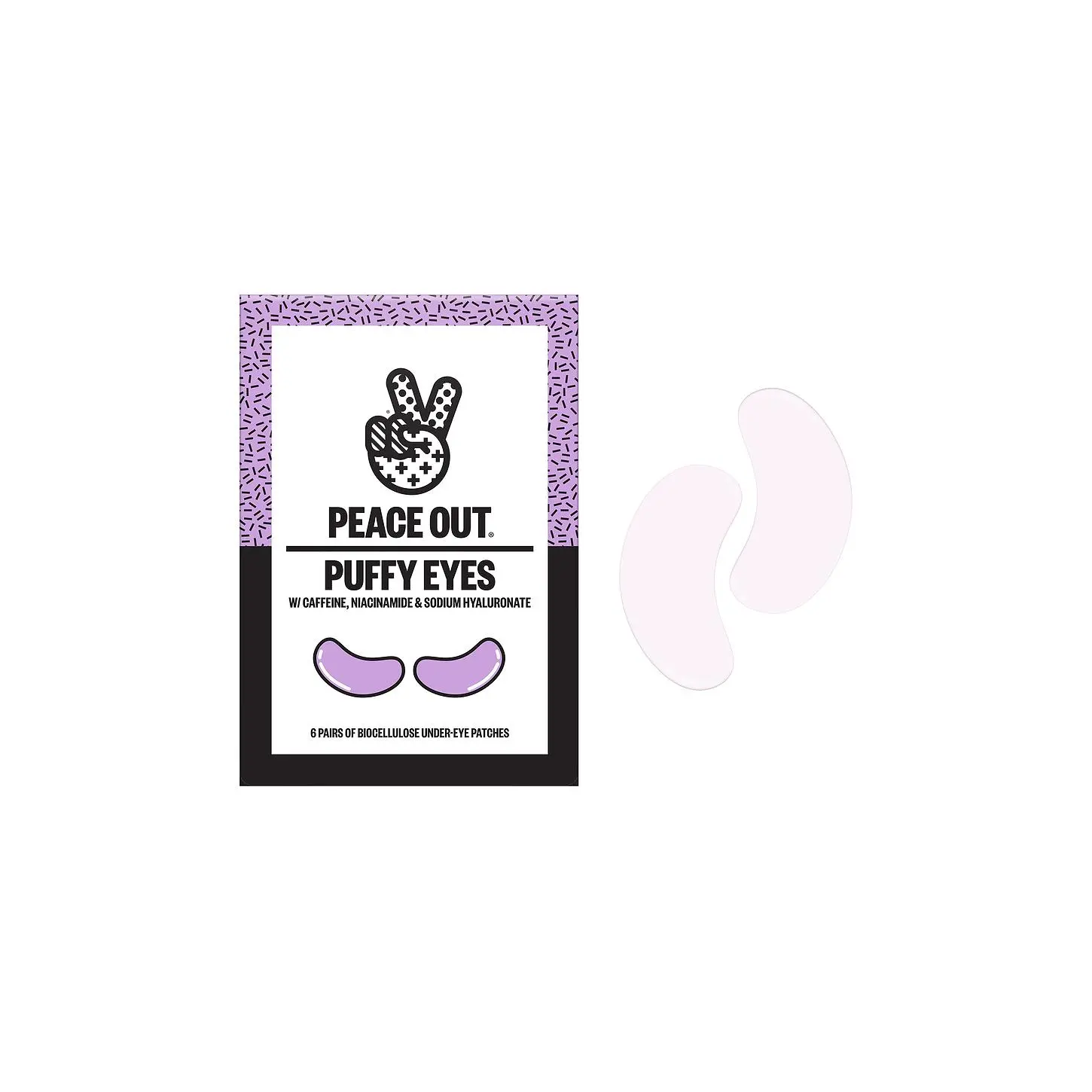 Peace Out Puffy Under-eye Patches