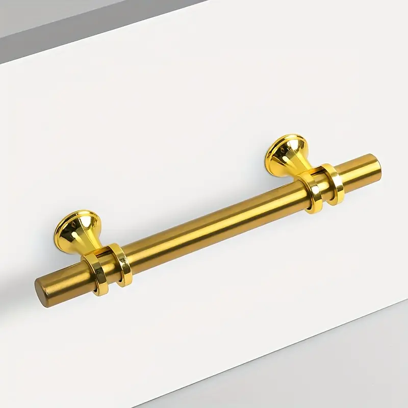 slim fit dress slacks Polished Gold Cabinet and Drawer Handles – Focal Decor main image 1