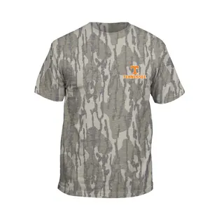UT Prime Logo Camo Short Sleeve T-Shirt - Mossy Oak Original Bottomland Shirt For Men, Camo Pattern Men's T-shirt, Size S-5XL, Fanmade Design, Gift For Men