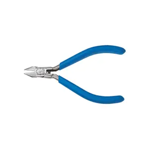 Klein Tools D295-4C Electronics Pliers, Tapered Nose, Miniature Jaw