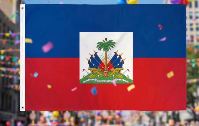 Haiti Haitian Flag  | 3x5 Ft | Premium 150D Polyester | Indoor & Outdoor