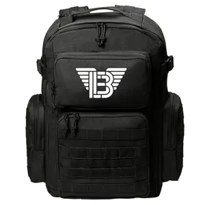 BAC White Logo Backpack
