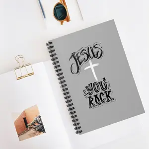 Jesus Rocks Journal - Ruled Line