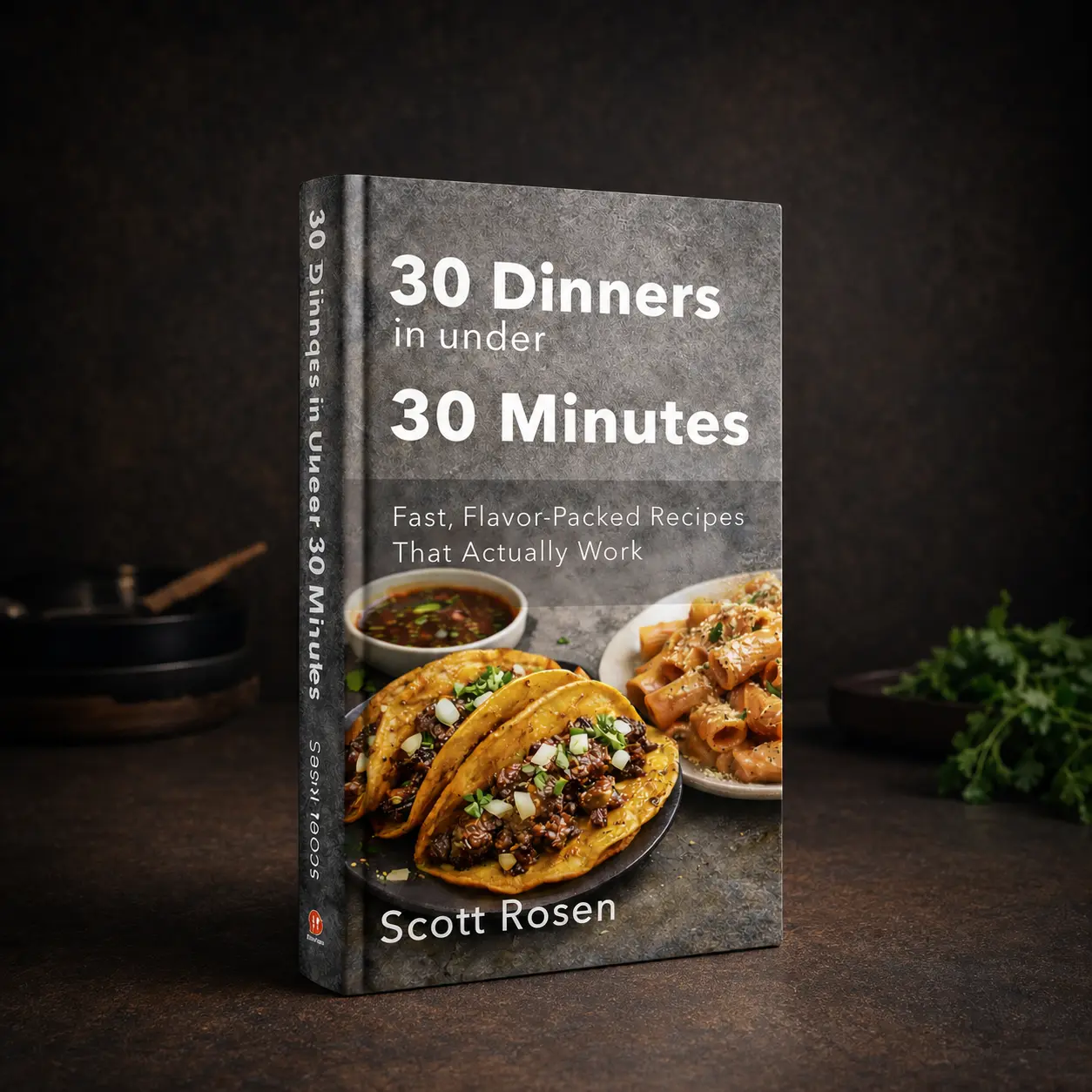 30 Dinners in Under 30 Minutes: Fast, Flavor-Packed Recipes That Actually Work on Busy Weeknights (Hardcover)