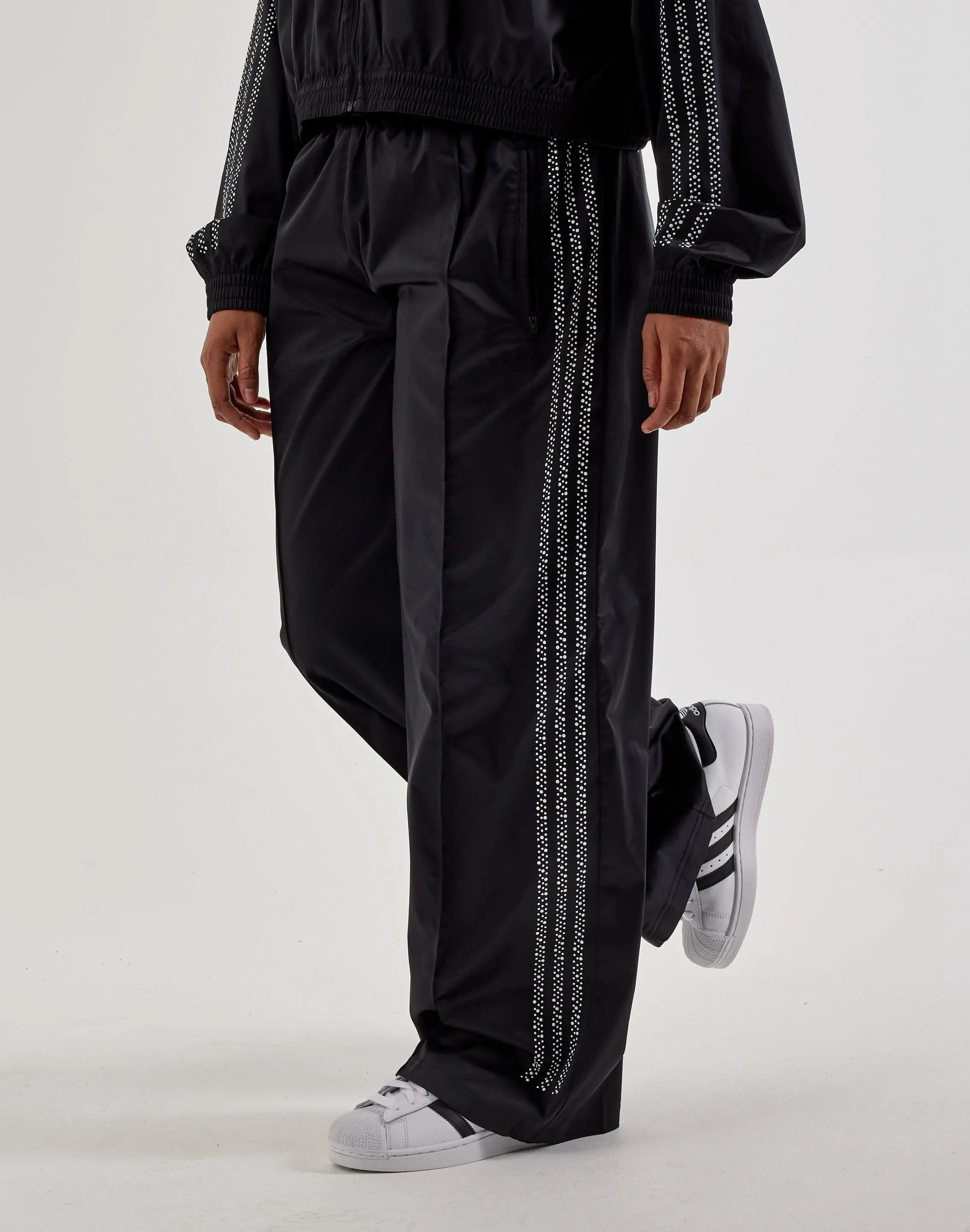 Womens Adidas Pearl Firebird Loose Track Pants