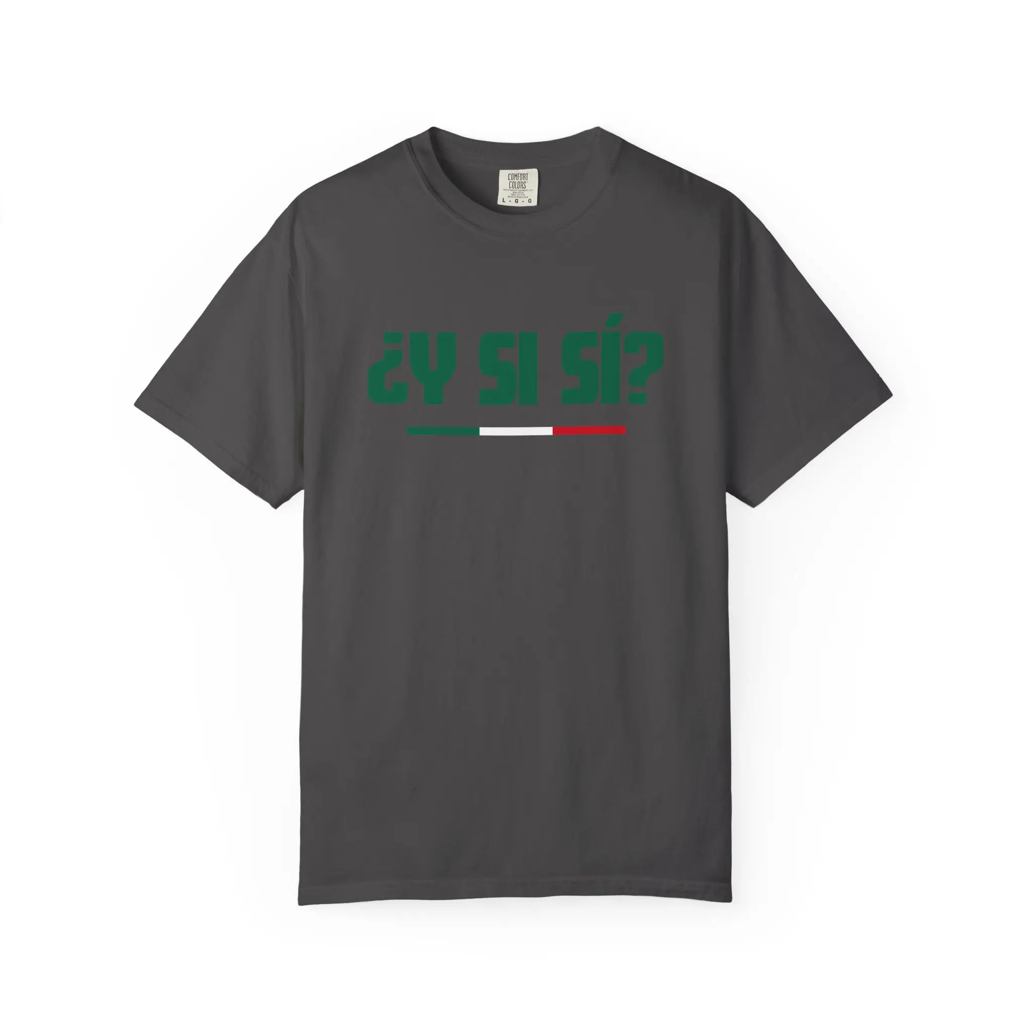 ¿Y Si Sí? design T-shirt | Mexican flag Cultura y Orgullo