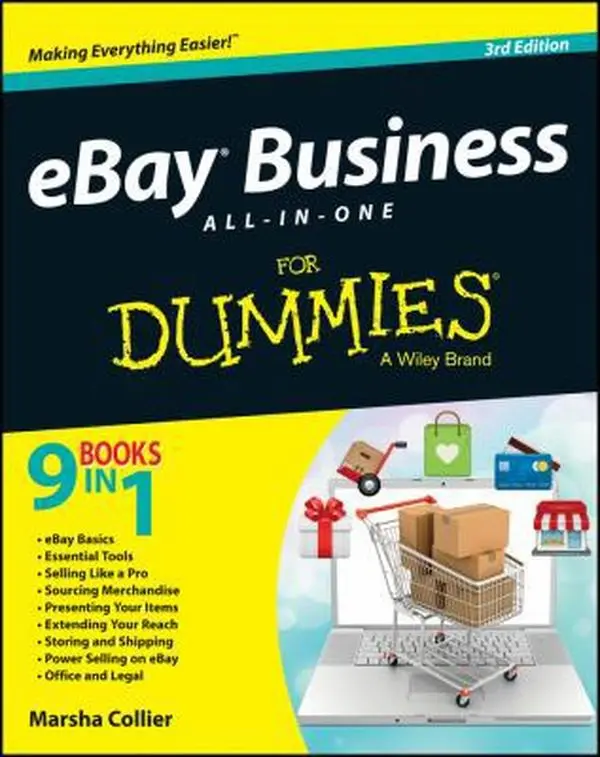 USED Book - eBay Business All-in-One for Dummies by Marsha Collier (Paperback) - english