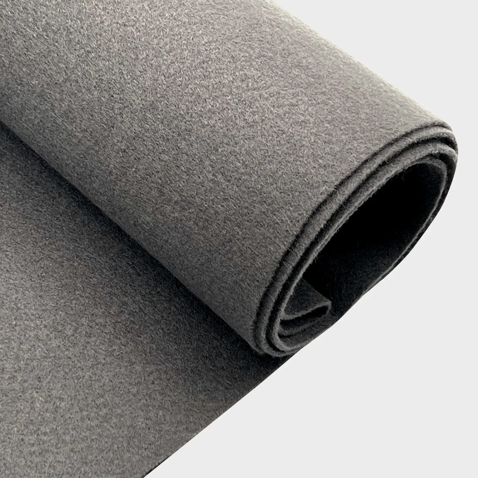 Felt Fabric |  1.6mm Thick Felt By The Yard | Dark Grey
