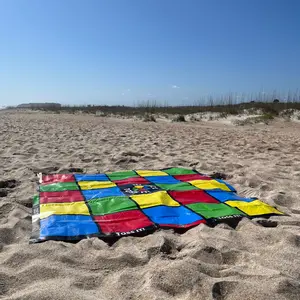 TOSS IT! Standard Kit with Game Mat, Mini Sand Toss Bags, Stakes & Carry Bag
