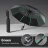 Automatic Folding Umbrella for Adults - 1 Count, 10-Rib, 60 Loop Buckles, One Size, Lightweight, Durable, Windproof, Rainproof, Compact Folding, Foldable Handheld, All Weather, Unisex Home Supplies Umbrellas for Rain