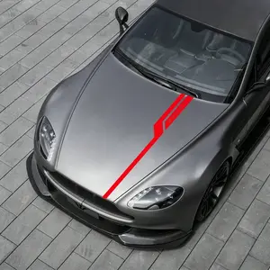 Contrast Design Long Strip SPORT Universal Car Sticker, Sticker For Cars, Is Waterproof and Easy To Apply Without Leaving Traces, Suitable for Car Hood, Jeep, Truck, SUV Scratches, Block Vehicle Exterior, Creative Modification, Self-adhesive