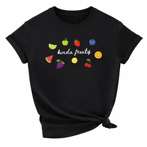 Funny Fruits Collage Fruit and Vegetables T-Shirt T-Shirt
