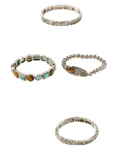 Shyanne Women's Juniper Sky Bracelet Set 3 Piece - Safa23b2