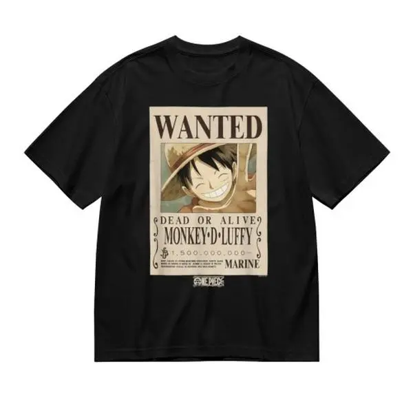 One Piece Luffy Trendy T Shirt Mens Cotton Printed Anime Style Must Have