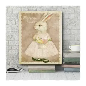Courtside Market Baby Bunny 30x40 Canvas Wall Art
