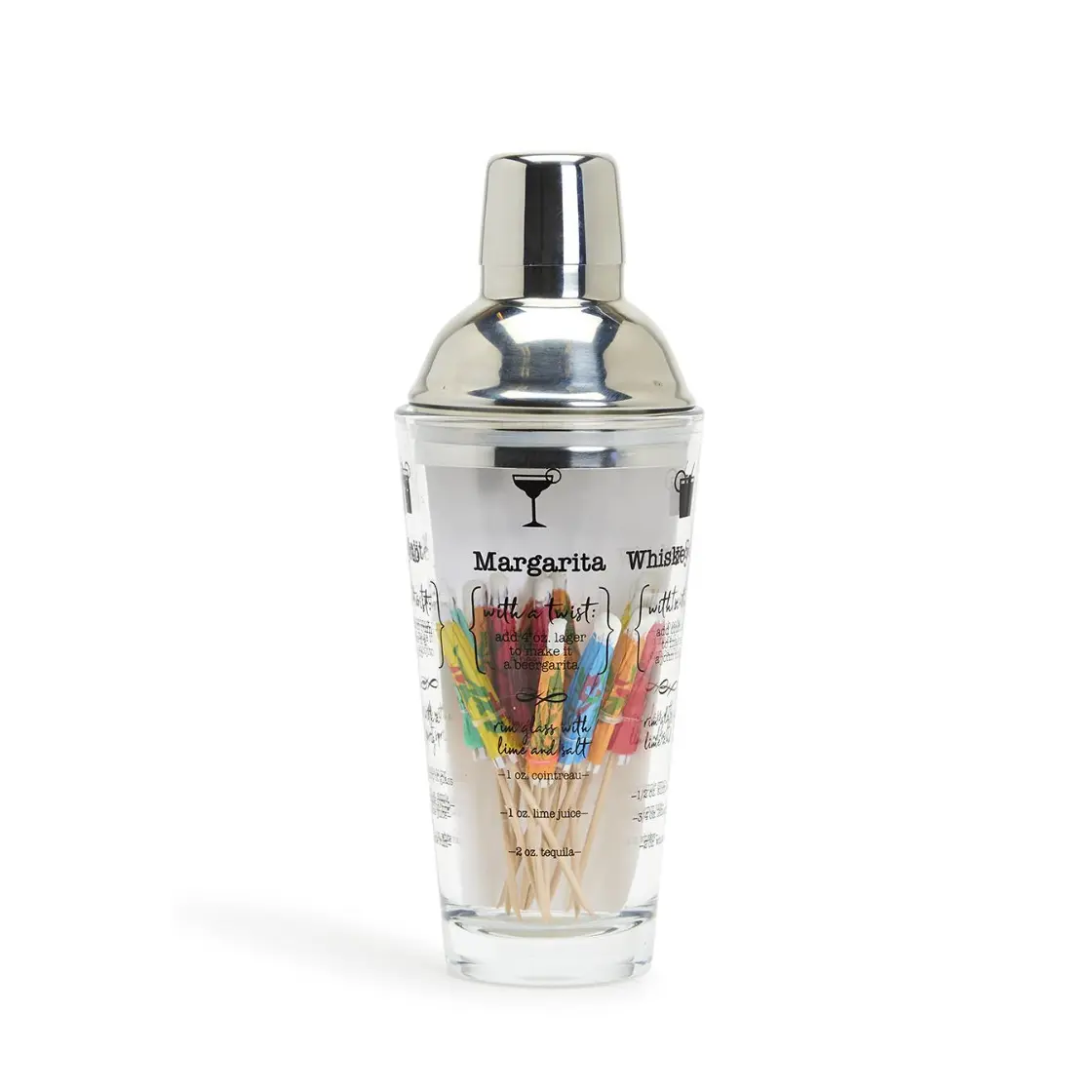 Mix Master Cocktail Shaker with 5 Drink Recipes Gift Box Mix Master Cocktail Shaker with 5 Drink Recipes Gift Box