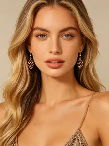Vintage Fashion Bohemian Faux Acorn Earrings, Versatile Alloy High-End Unique Ear Jewelry, Stylish Ear Accessories for Any Bohemian Influence, Dangling Earrings